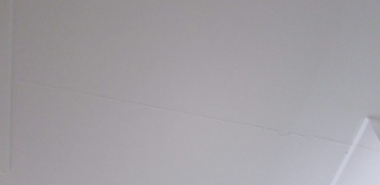 cracking to ceilings